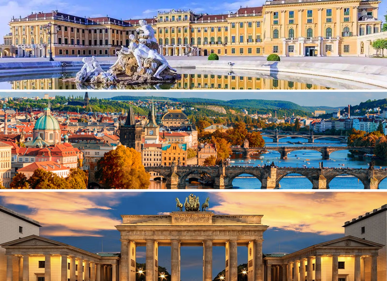 Dal 1° al 6 gennaio 2027 – Europa Imperiale: Vienna, Praga & Berlino